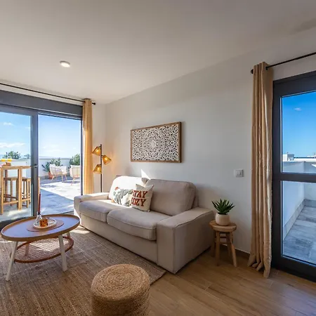 Apartment Atico En Centro - Terrazas, Vistas Y Office Tarifa